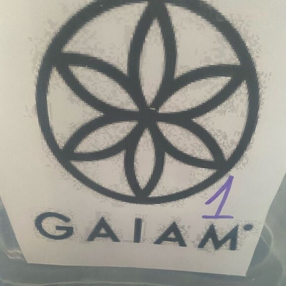 New GAIAM BLEEKER HIGH NECK BRA W/DOT MESH (solid - Picture 8 of 8